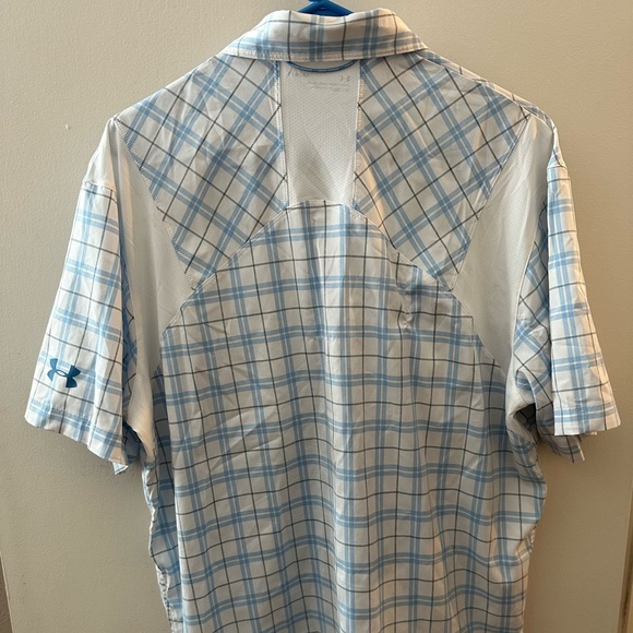 Under Armour button up polyester shirt Size L - Picture 3 of 3